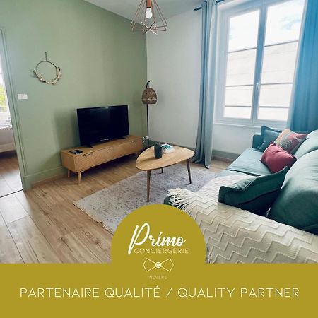 "Le Charleville", Superbe Appartement, Gare De Nevers, Service Premium By Primo C0Nciergerie Eksteriør bilde